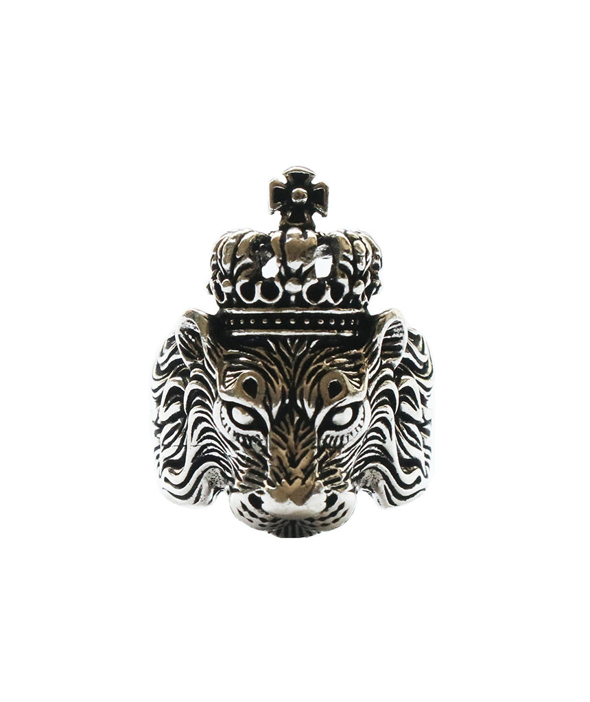 Crowned Lion Ring