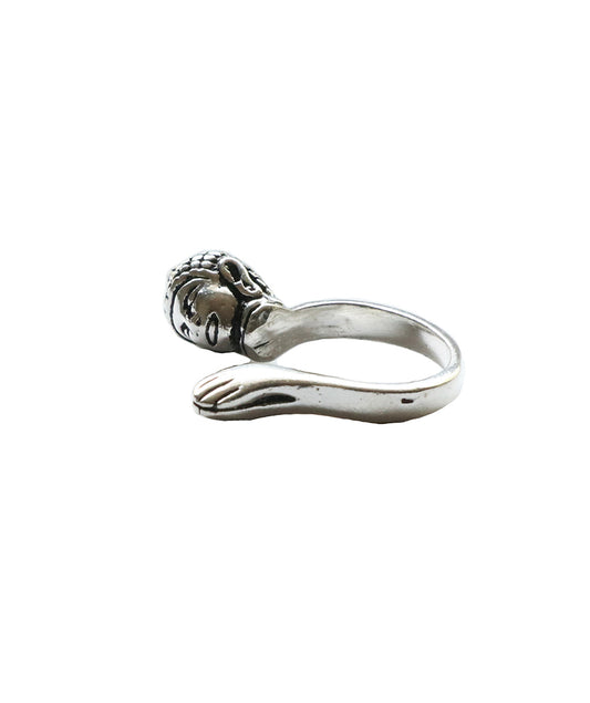 Namaste Buddha Ring