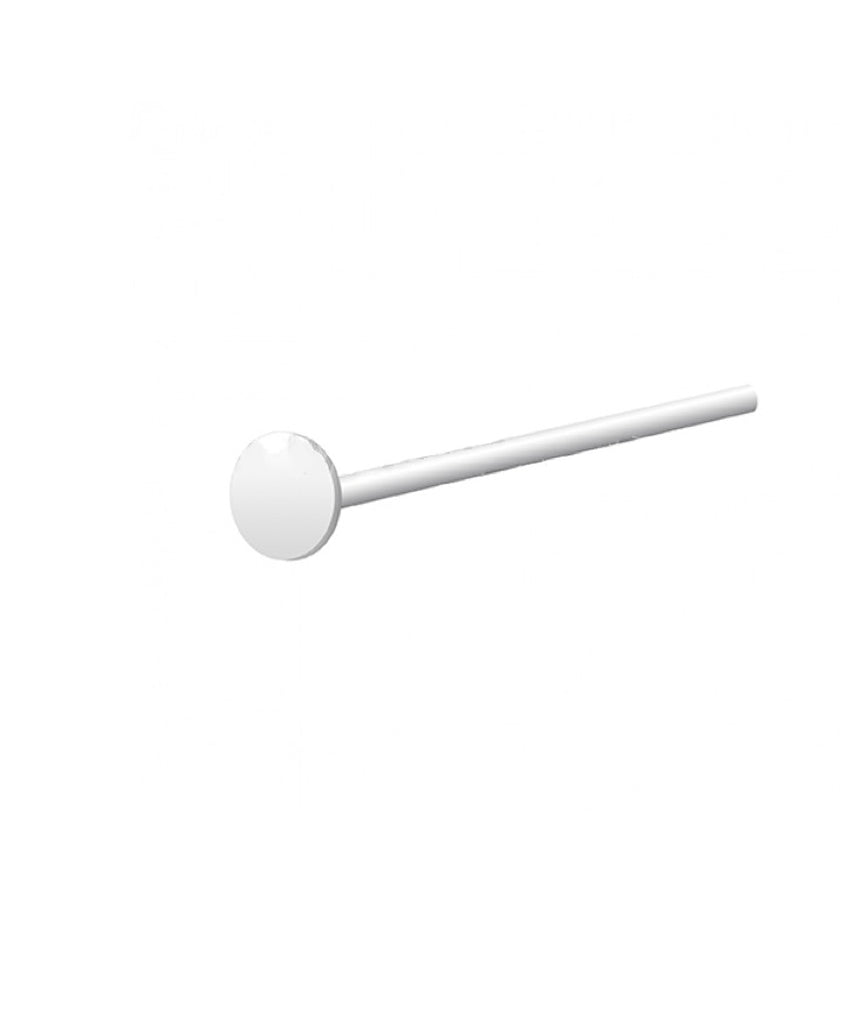 Silver Plated Circle Nose Stud