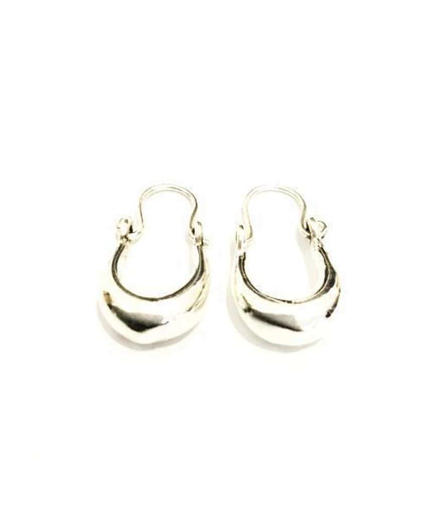 Silver Tiny Hoop Earrings