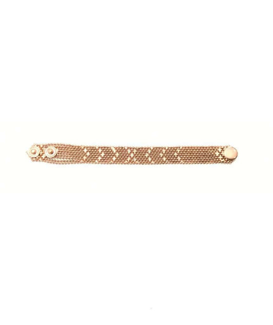Small Rose Gold Chainmail Bracelet