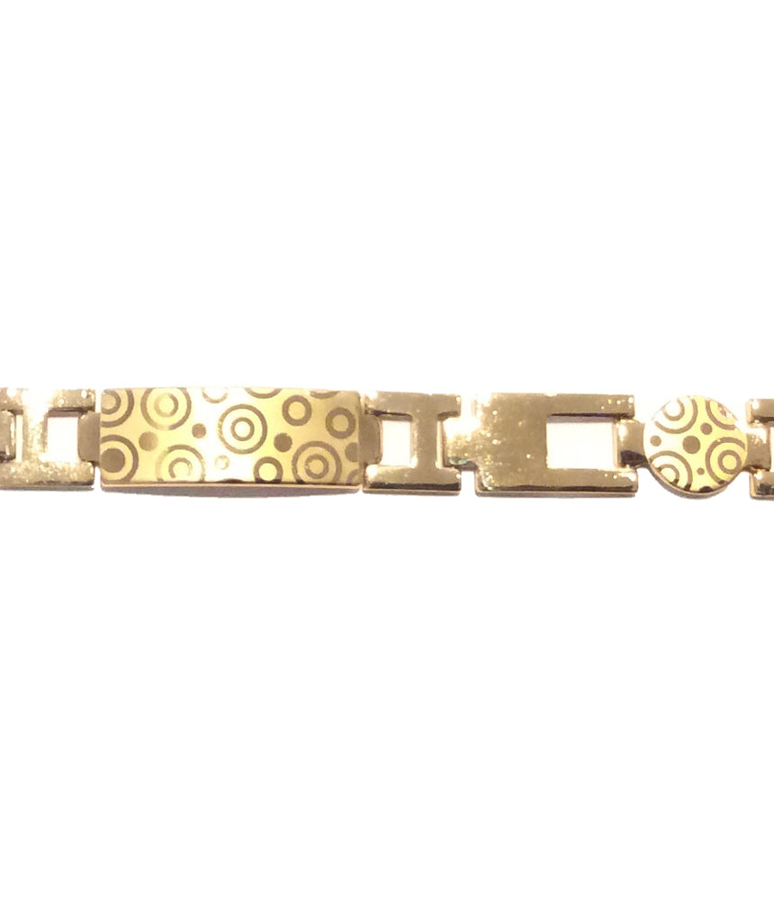 Stainless Steel Gold Bracelet