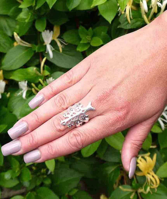 Tree of Life Ring Silver