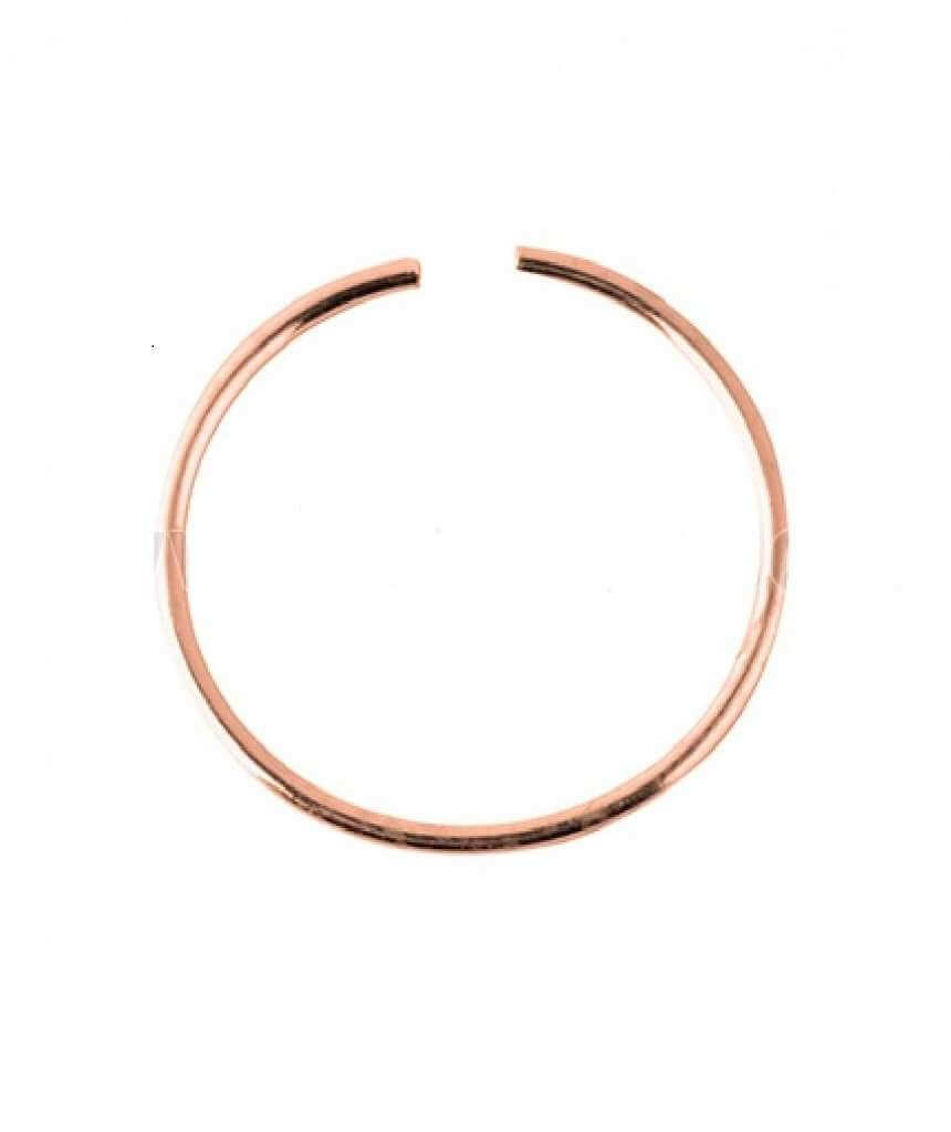 Unisex Classic Rose Gold Nose Ring