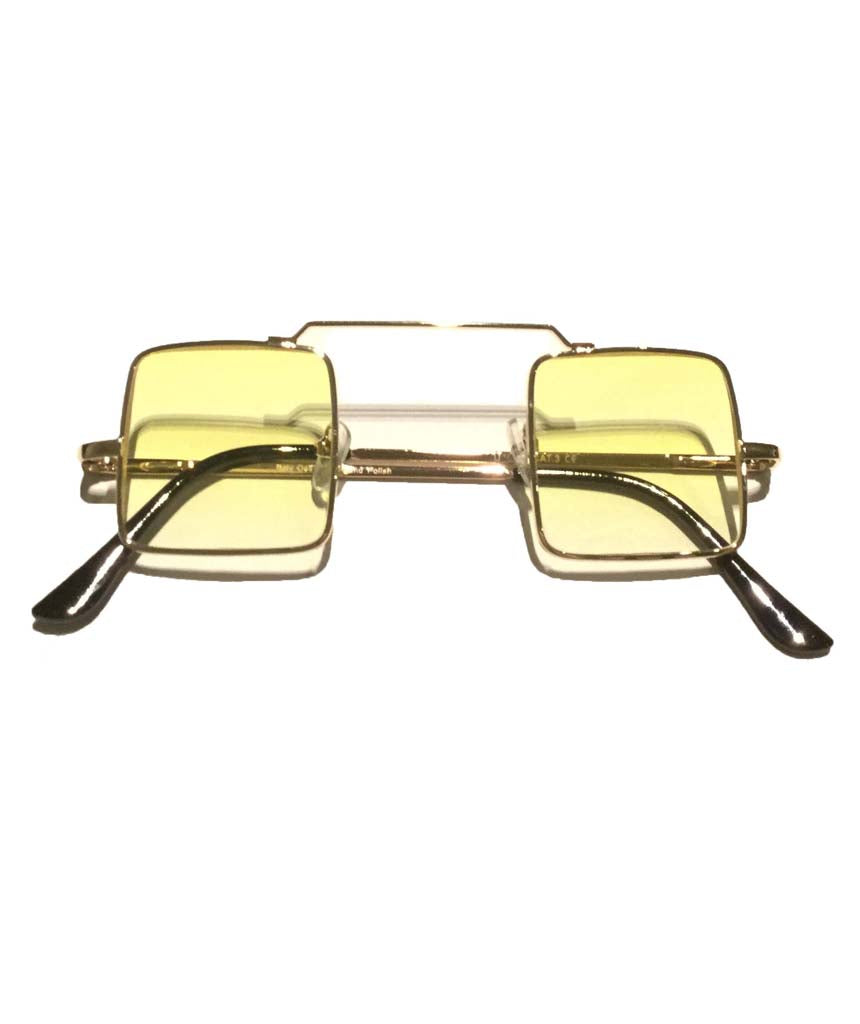 Yellow Square Sunglasses